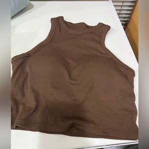 OGL cropped sleeveless bra top